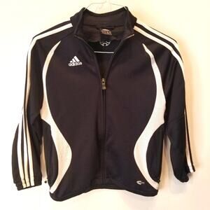 Adidas‎ Clima Cool Boys Athletic Full Zip Jacket Long Sleeve Comfortable Size S